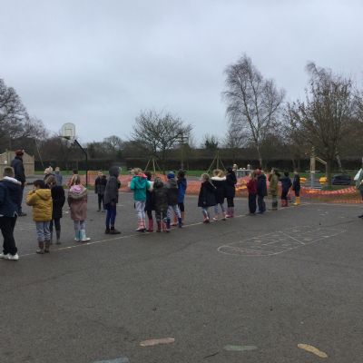 Forest School chaffinch class 31.1.2020